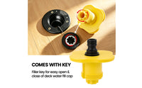 Deck Fill Connector with Key Push-to-Connect Replacement Key Standard Tool for Yachtsmen