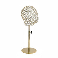 Hat Hairpiece Display Head Adjustable Height Hair Accessory Holder for Salon