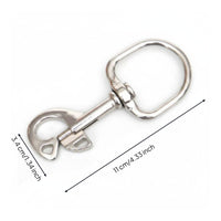 Diving Hook One Piece Self Closing Latch Hook Resistant Diving Gear for Scuba Divers