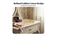 Princess Celestial Headpiece Regal Look Gold the Company Dding Tiara Crystal Princess Headpiece Elegant Design Celestial Radiant