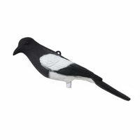 Waterproof Fake Magpie Plastic Realistic Magpie Model Lifelike Outdoor Bird Prop Weather-Resistant for Yard, Orchard