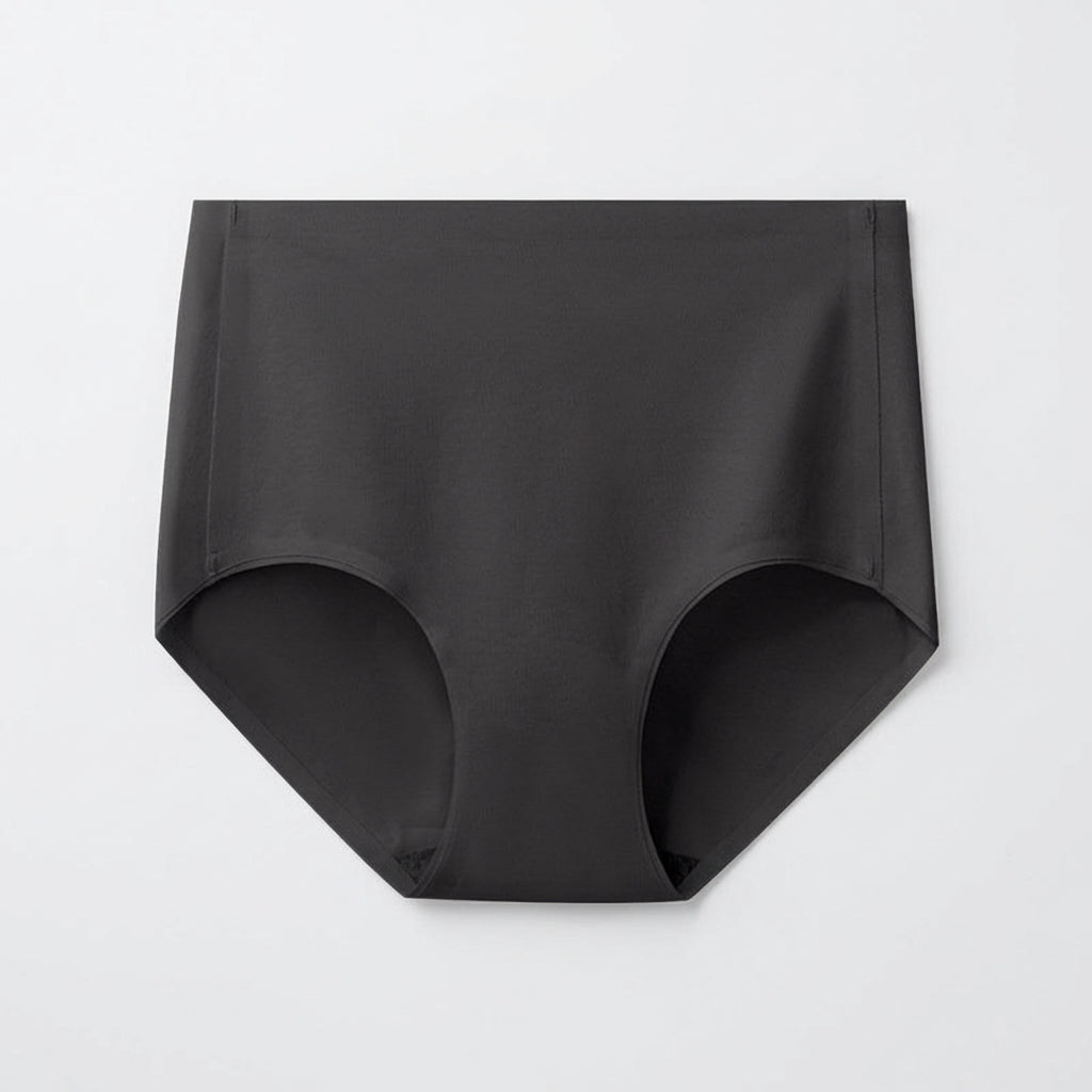 Underwear Women High Waisted Knickers with 95% Breathable Material, Seamless Multipack for Period and Postpartum Comfort