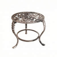 Wrought Iron Plant Stand Freestanding Wrought-Iron Flowers Stand Indoor Metal Plant Holder for Sunroom