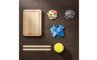 DIY Mosaic Coaster Kit Premium Material Handmade Coaster Making Set Variety of Shapes Wooden Base Mosaic Kit for Beginners, Teens, Tabletop Decoration