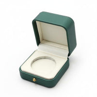 Commemorative Medallion Holder Soft Velvet Lining PU Leather Medallion Case Shielded PU Leather Medal Box for Numismatists, Hobbyists, Gifting
