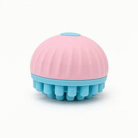 Cooling Ice Massage Comb Soft Scalp Massager with Loop Portable Silicone Head Massager Versatile for Travel