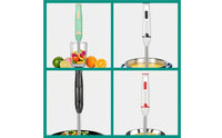 Handheld Immersion Blender Slim Hand Blender Corded Kitchen Appliance Non-Slip for Small Kitchens