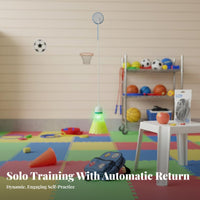 Return Badminton Practice Tool Play at Home Solo Badminton Practice Aid Sports Equipment Portable for Children