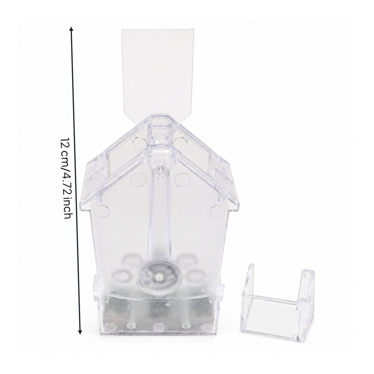 Tabletop Swinging Display with Top Holder Compact Battery-Powered Sign Holder Motorized for Merchandisers
