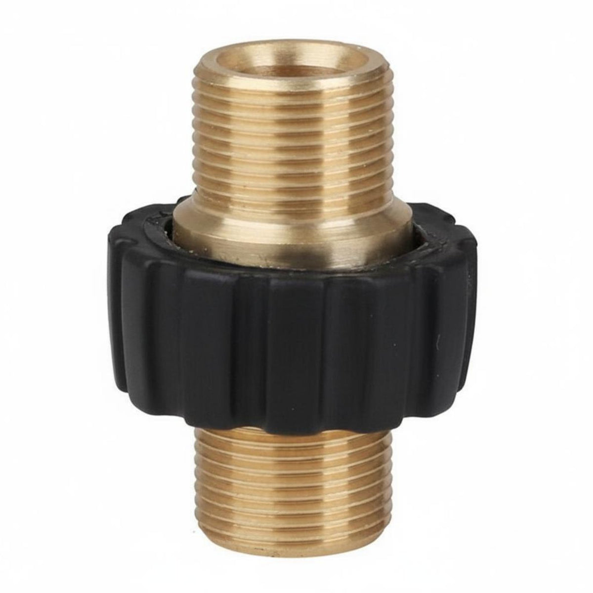 M22 Pressure Washer Adapter Sturdy Duty M22 to 3/8 Quick Connect Fittings Brass Rapid Disconnect Fitting Leak Resistant