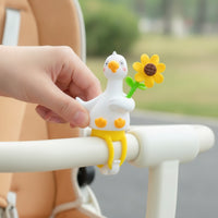 4 Pieces Bike Handlebar Duck Fun Handlebar Duck Easy Installation