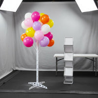 Balloon Display Stand Multi-Hole Design Balloon Display Stand Stable Base Party Decor Support for Shop Owners, Store Event