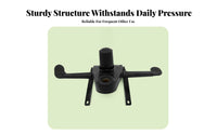 Cylindrical Housing Office Chair Chassis Component Mounting Brackets Chair Base Bracket Assembly Bolt Holes Rigid Structure