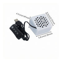 Compact Aquarium Cooling Fan Quiet Aquatic Tank Cooling Fan Adjustable Powerful