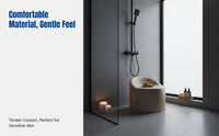Non-Slip Bath Stool for Seniors, Bathroom Shower Chair, Ergonomic Seat for Women, Lightweight Design