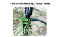 Stand Up Weed Puller Wedder Tool Removes Unwanted Vegetations by the Rhizome Vegetation Remover
