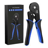 HSC8 6-4 Insulated Tubular Terminal Crimping Pliers for Wire Connectors