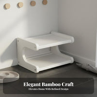 Narrow Profile Multi-Tier Shoe Stand Space-Saving Footwear Stand Strong Load-Bearing Household Storage Accessible Design for Apartment Dwellers, Homeowners, Entryway, Corner, Hallway, Bedroom