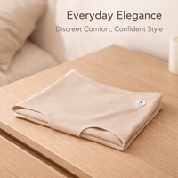 Underwear Women High Waisted Knickers with Ice Silk Cooling Material, Seamless Invisible Design for Postpartum and C Section Recovery, Plus Size
