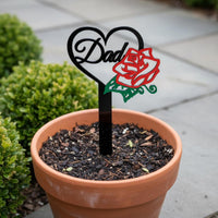 Meaningful Tribute Father's Day Cemetery Stake Weatherproof Dad Memorial Stake Weather-Resistant for Gravesite, Garden