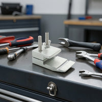 Stretch Belt Installer Tool Metal Belt Installer with Guide Pin Reusable Easy to Use for Mechanics, Garage, Workshop