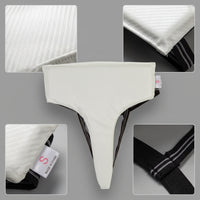 Groin Protector with Padded Cup Guard Groin Protector Cup Ergonomic for Striking Athletes