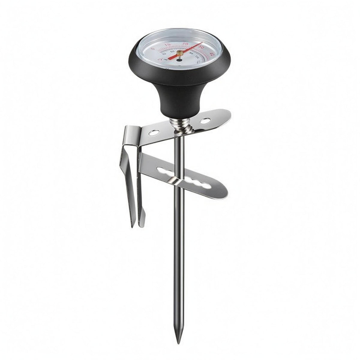 Coffee Thermometer Stainless Steel Temperature Gauge Easy to Read Cooking Tool for Espresso