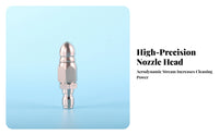 Polished Metal Pressure Washer Sewer Nozzle Hexagonal Body