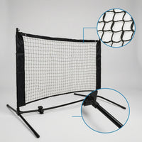Easy to Assemble Sports Net System with Metal Frame Fast Setup Portable Sports Net Heavy-Duty for Driveway