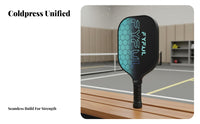 Long-Lasting Construction Fiberglass Pickleball Paddle Comfort Grip Pickleball Paddle Set Large Sweet Zone for Beginners, Seniors