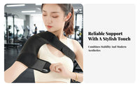 Adjustable Shoulder Brace Provides Warmth Shoulder Brace Breathable Material