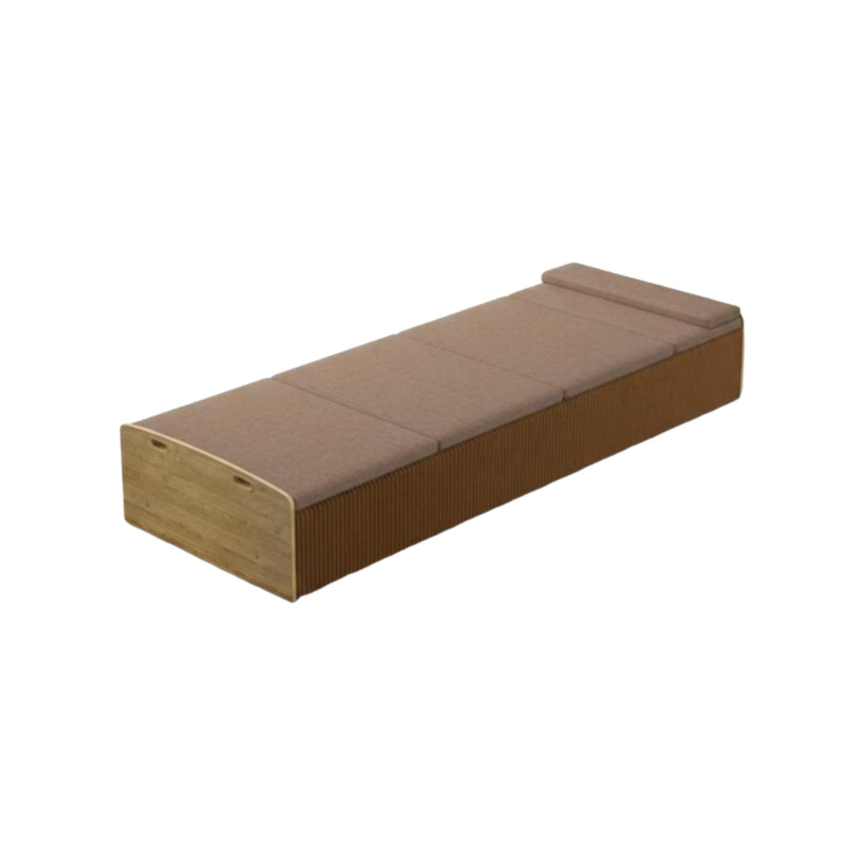 Foldable Paper Bed Multi-Functional Space-Saving Furniture Extendable Cellular Design for Students, Adults, Entryway
