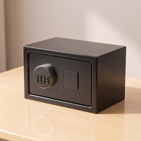 Compact Safe with Electronic Keypad Digital Electronic Safe Small Security Box Strong for Hotel, Wardrobe