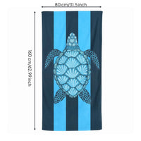 Printed Microfiber Beach Towel Lightweight Rectangular Beach Towel Quick Dry Bath Linen Soft