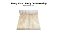 Foldable Bed Board Firm Surface Foldable Bunkie Board Easy Storage Mattress Support for Seniors, Students, Bedroom, Dormitory, Guest Room