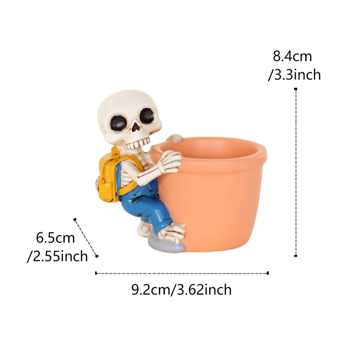 Head Planter Novelty Design Resin Head Planter Gift Home Decor Decoration