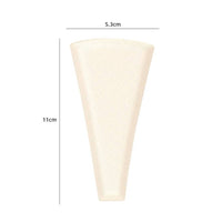 Tapered Sponge Insert Microperforated Fitness Leggings Insert Leggings Crotch Pad Breathable Nylon