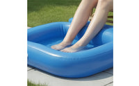 Inflatable Foot Bath Basin Large Capacity Foot Bath Basin with Pump for Campers