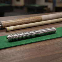 Threaded Cue Joint Connector Polished Athletic Gear Silver-Tone