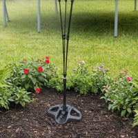 Easy to Install Misting Spray System with Weighted Base Leak-Proof Standing Mister with Adjustable Nozzles Long-Lasting Water Sprayer Commercial-Grade for Trampoline
