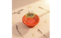 Multi-Functional Pedestal Bird Trinket Tray Hand-Painted House Decoration Fine Workmanship for Entryway