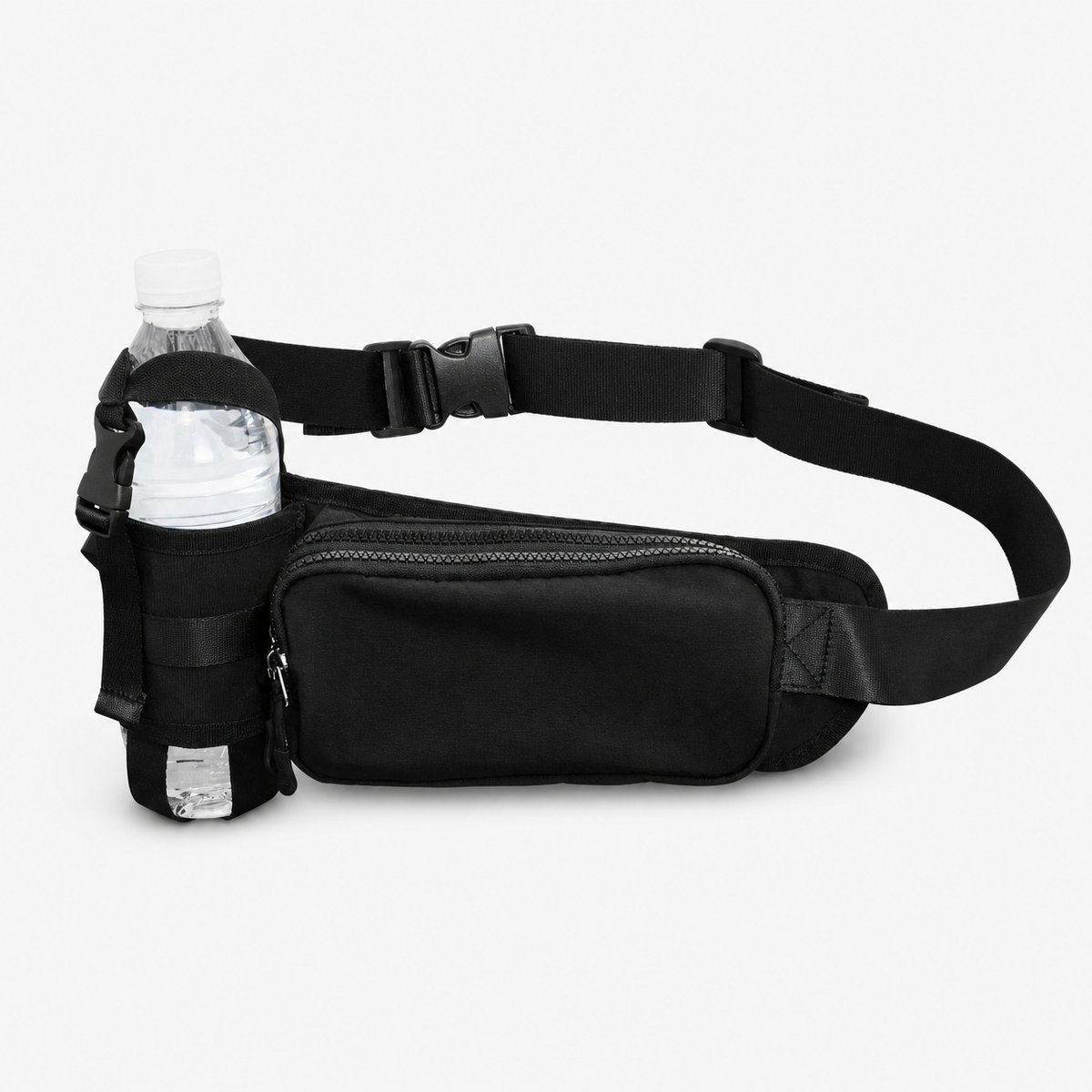 Sports Water Bottle Waist Bag for Running and Cycling, Ultra-Light Waterproof Nylon Phone Bag