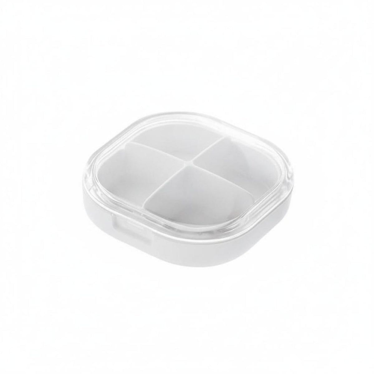 4-Compartment Container Pocket-Sized 4-Compartment Case for tripers