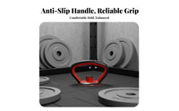 Adjustable Kettlebell Handle Secure Locking Dumbbell to Kettlebell Adapter Strength Training Gear Anti-Slip Base Sturdy Duty
