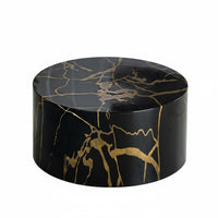 Modern Design Cylinder Display Stand Sturdy Construction Round Pedestal Stand Easy to Clean Cylindrical Display Pedestal Elegant Finish for Live Broadcasting, Photo Photography