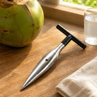 Stainless Steel Coconut Opener Easy to Use Coconut Opener Long-Lasting