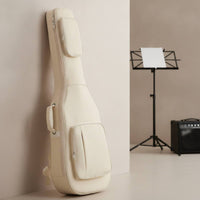 Padded Electric Bass Guitar Gig Bag Thickened Electric Bass Gig Bag Shielding Sturdy for Bassists, Travel, Rehearsals, Lessons