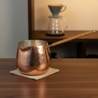 Turkish Coffee Pot Tin Lined Cezve Pot Heat Conductive
