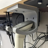 No-Drill Installation Under Counter Scanner Mount Flexible Mounting Code Scanner Holder Space Saving Point of Sale Accessory Sturdy Construction for Cashiers