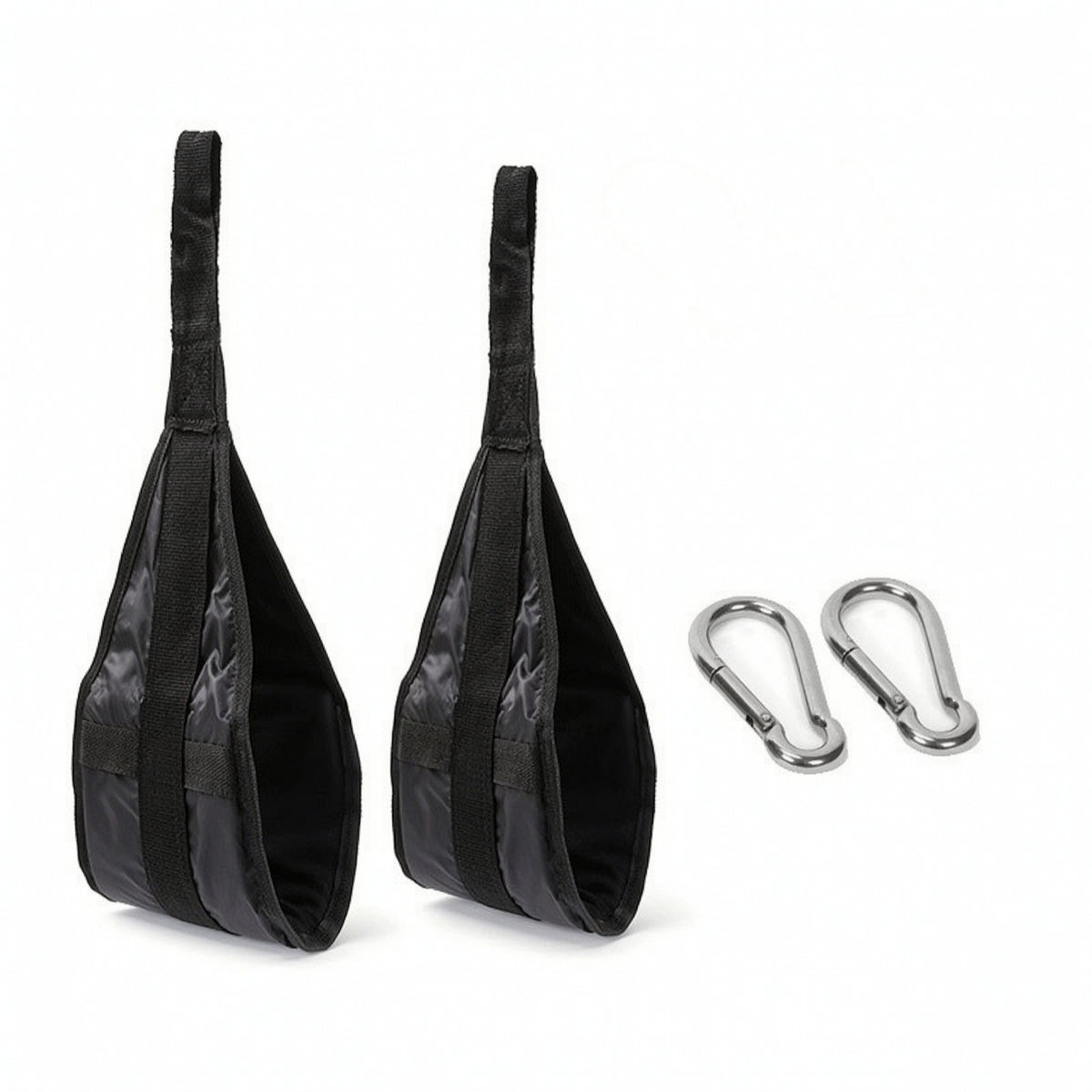 Padded Hanging Ab Straps Sturdy Ab Sling Straps Comfortable Ergonomic for Home Gym